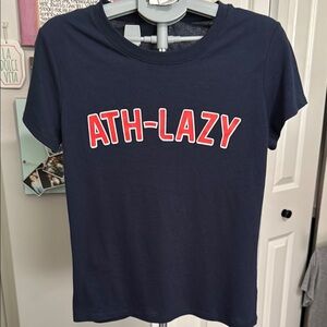 Sub_Urban Riot Navy 'ATH-LAZY' Tee
